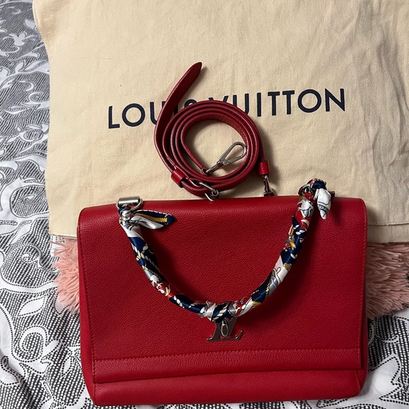 Louis Vuitton  Red Leather sling Bag - Picture 9 of 13